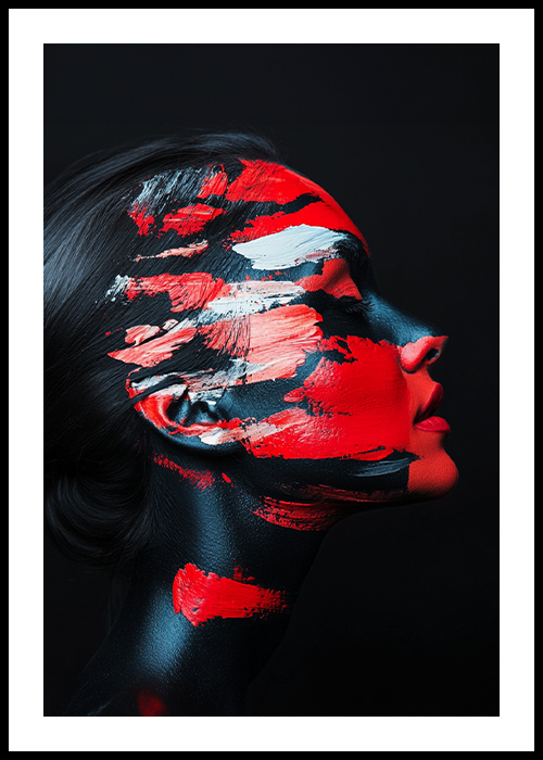Plakat Visage peint
