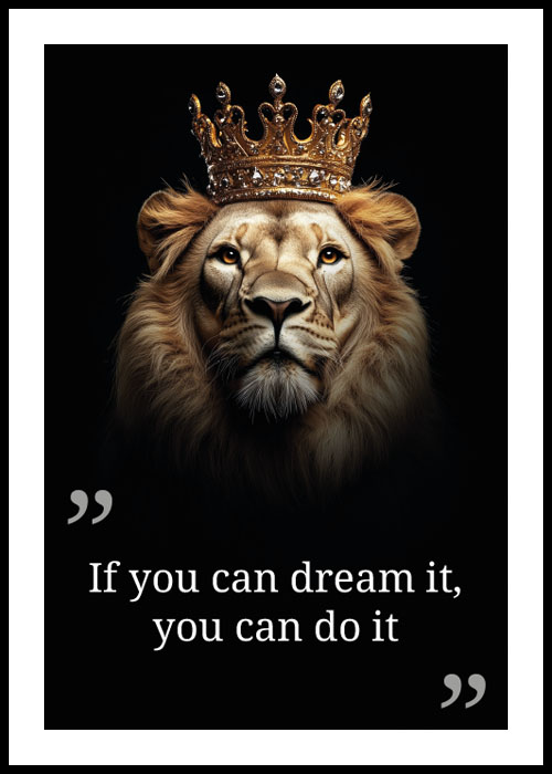 Plakat You Can Do It