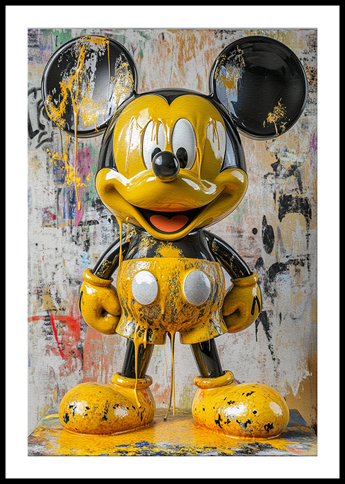 Plakat Mickey Paint B