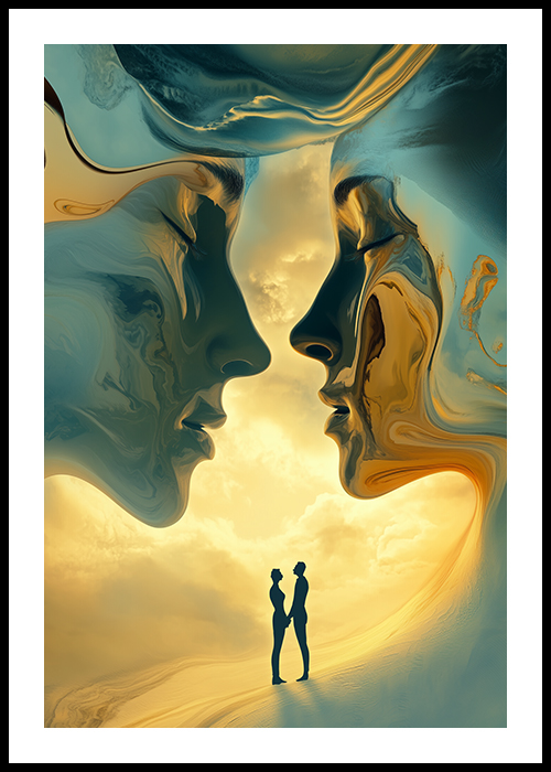 Plakat Des gouttes d'amour