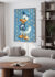 Plakat Donald LV Blue